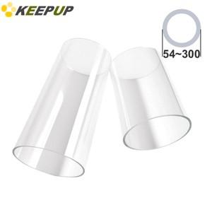 각파이프 대구경 폴리카보네이트 PC 튜빙 고투명 경질 플라스틱 파이프 외경 54 55 60 63 65 70 75 80 90 1