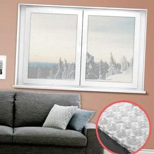 유리창 단열 시트 결로방지 에어캡 뽁뽁이 창문 단열 시트 방한 현관문 겨울철 스티커 문풍지 단열재