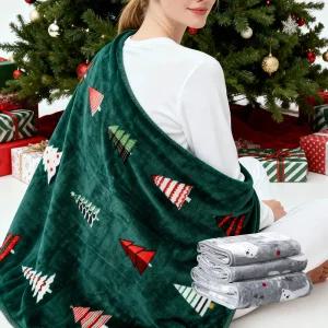 대형 극세사 케이스 겨울용 치마 무릎 담요 2종