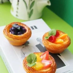 에크타르트 미니어처 장식 소품 음식모형 카페 디저트