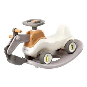 돌선물 3in1 중장비 유아붕붕카 실내놀이 흔들말 실외용 균형감각