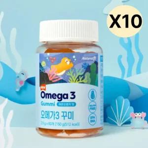 네추럴라이즈 오메가3 꾸미 어린이 60개 X10
