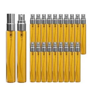 [에이치플러스몰]향수용기 실버 브라운 스프레이 공병 10ml 20개 알루