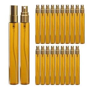 [에이치플러스몰]향수용기 골드 브라운 스프레이 공병 15ml 20개 알루