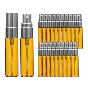 [에이치플러스몰]향수용기 실버 브라운 스프레이 공병 5ml 20개 알루미