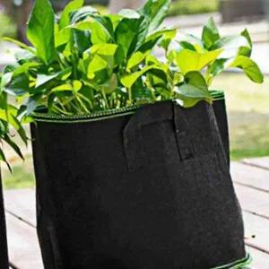 [골드스마일]베란다 부직포 화분 2p 세트 가벼운 텃밭 꾸미기