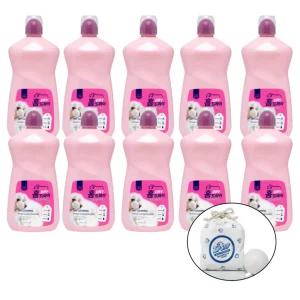 탑스텝 홈드라이 세탁세제 1100ml x 10통 + 울드라이어볼