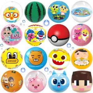 핑크퐁 뽀로로 포켓몬스터 산리오 캐릭터 비치볼 탱탱볼 물놀이 공 유아 어린이 비치볼