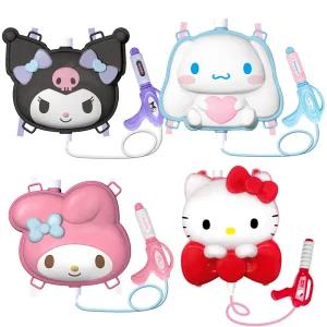 시나모롤 마이멜로디 쿠로미 헬로키티 산리오 배낭물총