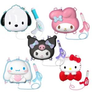 시나모롤 마이멜로디 쿠로미 포차코 헬로키티 배낭물총 5종 택1