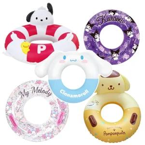 시나모롤 마이멜로디 쿠로미 폼폼푸린 포차코 이중튜브 81.87.100