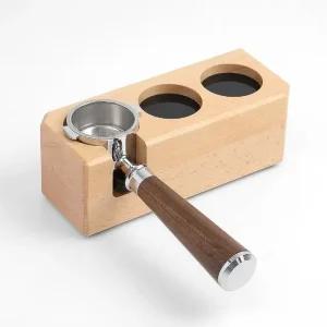 고품질 바리스타 우드 53mm 탬퍼받침대51mm 느티나무 (WFF9CD1)