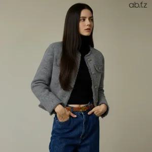 [ab.f.z] 울100 프린지 핸드메이드 자켓 (AFA1MJ31A)