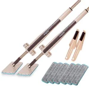 다판다 노터치 파워슬라이드 2세트 밀대청소기 물걸레