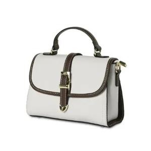 토트크로스 미니 귀여운 가죽 스트랩 가방 아이보리 (WFKMODV)