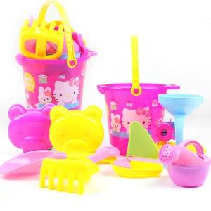 바니랜드 헬로키티 통 모래놀이세트