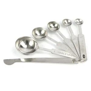 [골드스마일]스텐 계량수저 홈베이킹 스쿱 이유식 계량 스푼 6종