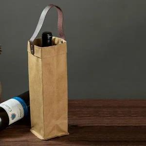 [골드스마일]와인 수납백 홀더 케이스 선물포장 1구