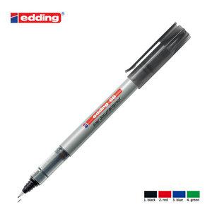 [edding] 오피스펜 e68 liner documentproof 100%스텐레스팁/대용량잉크탱크/영구보존잉크