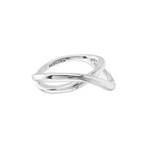 [편집샵 언커먼레이블][판도라] 판도라 반지 193318C00 오가니컬리 쉐입 인피니티 실버 여성반지 당일발송