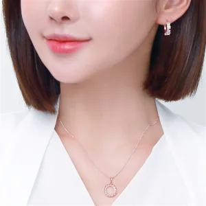 14K GOLD 골드핀 귀걸이 목걸이 주얼리 세트_클레오 45cm