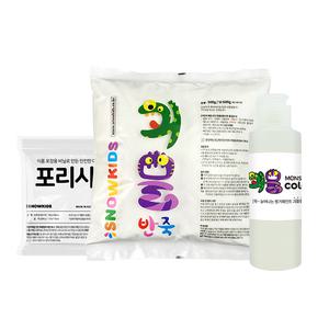 [SNOWKIDS] 반죽놀이/오감놀이/괴물물감/괴물반죽/플레이파우더
