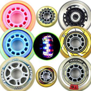 인라인 바퀴  우레탄 바퀴  인라인 캐스터 베어링 육각렌치