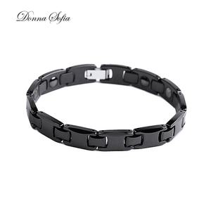 도나소피아 DN-4324-1  올블랙 세라믹 게르마늄 팔찌