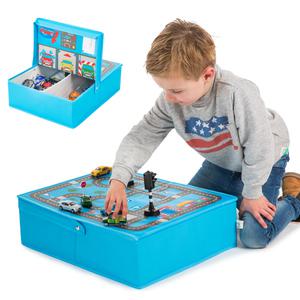 키즈트래블 팝잇업 자동차 세차장 유아 역할 놀이 아기 장난감 정리함 어린이 수납함