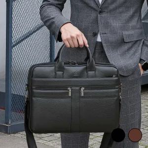 크리스찬케리 남성 가죽 서류가방 CK-8081 노트북 크로스백 직장인