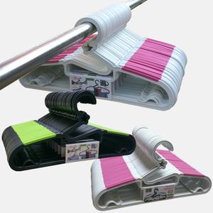 논슬립 50-100개 옷걸이 원목 행거 바지 스탠드 정장