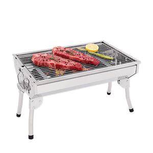 꾸버스 포터블 바베큐 그릴 접이식 스텐 베이직M 캠핑 펜션 숯불 직화 BBQ 화로