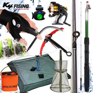 [K4Fishing] 낚시용품 낚시장비 낚시대 릴 살림망 새우망 두레박 묶음추세트