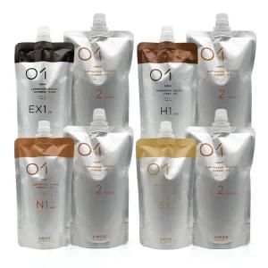 아모스 루미네이터  매직 펌 400ml + 500ml 빛나는 광채모발