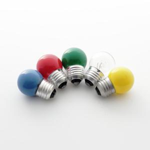 일광 인치구(LED/백열) 소형장식전구 꼬마 bulb 컬러색전구 E26소켓 1w 1.5w 10w
