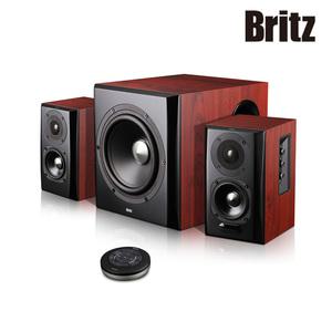 브리츠 BR-4390BT 2.1채널 블루투스 유무선 우퍼 스피커 PC 컴퓨터 TV 150W고출력 AUX Optical 광출력 리모컨