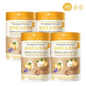 [올즙] 올바른 도라지배스틱 50 x 4박스+쇼핑백