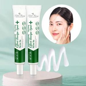 쇼킹효과레시피 티트리버전 2개/예민피부진정+스팟케어 (+면봉1팩)