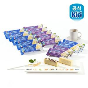 [냉동] 리얼 스틱 치즈케익 30g 2종 16개 (플레인, 블루베리)