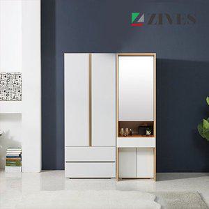 [지베스]에일리 1400 화장대 투서랍옷장세트
