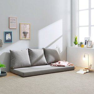 [NAMUDDL]코젯 패브릭 3인 쿠션 좌식 소파 SRS016C