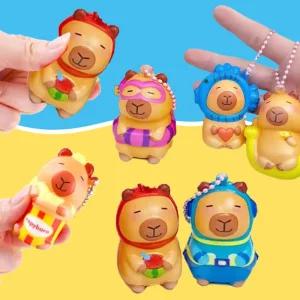 키링 모음 카피바라 텀블러 립밤 케이스 귀여운 인형 키홀더 말랑이 열쇠고리