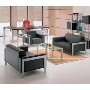 더젠 모던 고급스틸프레임 인조가죽 3인용 소파