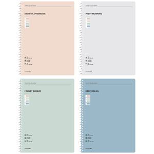 모닝글로리 3000 테마칼라 원링노트 16절 좌철스프링