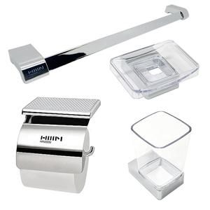 한샘 SP-4600 크롬 스텐 욕실 악세사리세트 4품 SP4000 NEW 신제품 비누대 컵대 수건걸이 휴지걸이