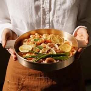 [놋담](강남점)방짜유기 양손 직화팬