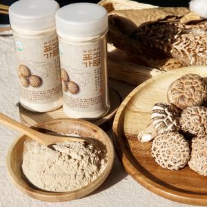 무농약 표고버섯 분말 가루 100g 건표고 하진이네 버섯뜰에