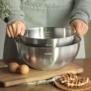 스텐 믹싱볼 스텐볼 야채 과일 세척 베이킹 깊은 스탠볼 24cm 28cm