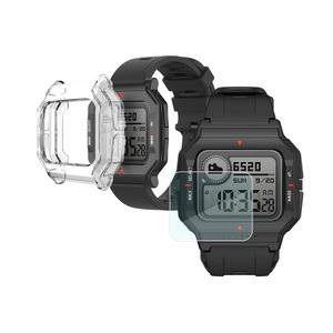 어메이즈핏 네오 젤리케이스 강화유리 액정보호필름 손목스트랩