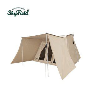 [스카이필드]스프링 면 텐트 M+ (SF-TE-001) / 감성 캠핑 하우스 그늘막 타프 방수 쉘터 글램핑 장박 4...